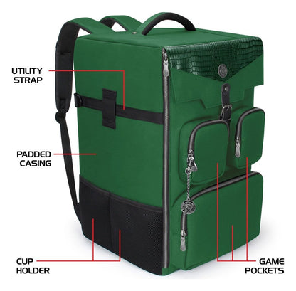 Enhance Brettspiel Rucksack Collector's Edition Grün
