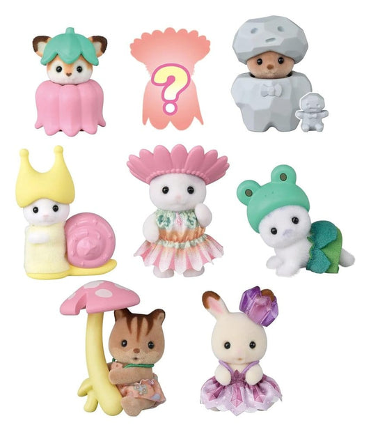Sylvanian Families Minifiguren Waldfeen Babyfreunde Überraschungstüte 5 cm Display (16)