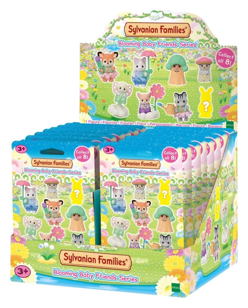 Sylvanian Families: Blumen Babyfreunde Überraschungstüte Figur 5 cm Display (16)