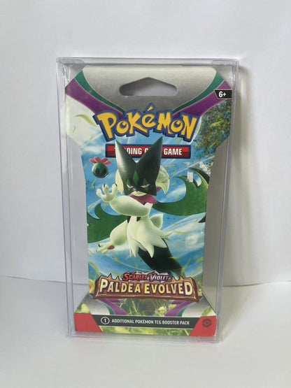 Evoretro PET Protektoren für Pokémon TCG Booster Pack 0 mm (10er-Pack)