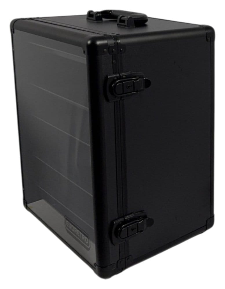 Evoretro Display- und Transportkoffer für Sammlerfiguren und Modelle 45 x 37 cm