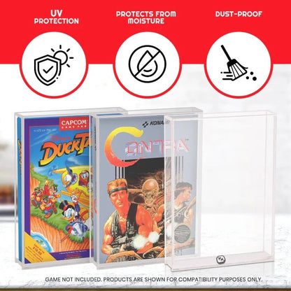 Acrylgehäuse 2er-Pack für NES Spiele