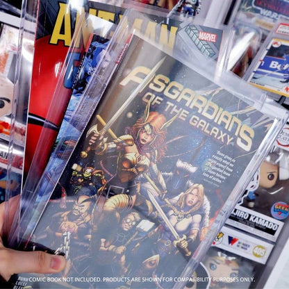 Evoretro Toploader für Comics 10er-Pack Silver