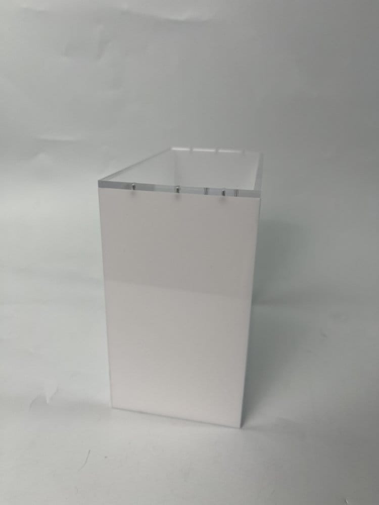 Evoretro Magnetische Acryl Display Case für ETB mit farbigen Seiten - Weiß