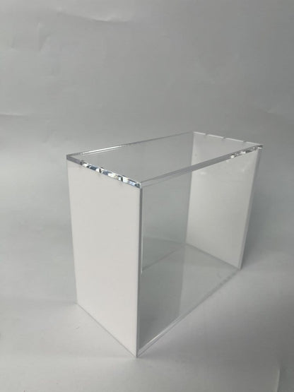 Evoretro Magnetische Acryl Display Case für ETB mit farbigen Seiten - Weiß
