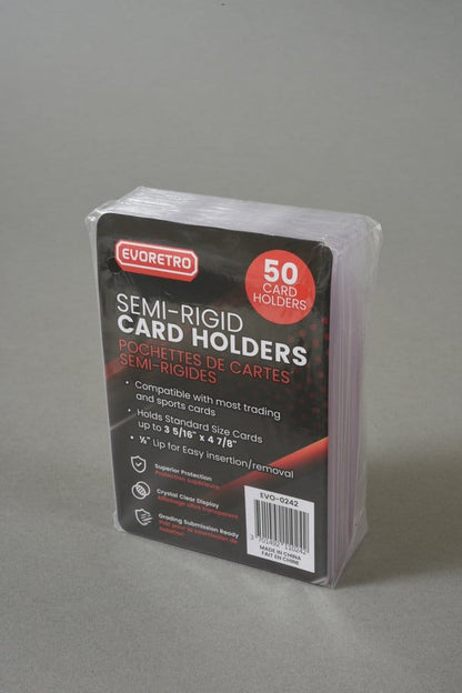 Evoretro Kartenhüllen 200er-Pack Semi-Rigid 8 x 12 cm