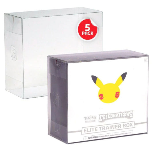 PET Gehäuse 5er-Pack für Booster Boxen / Elite Trainer Boxen Ver. 2