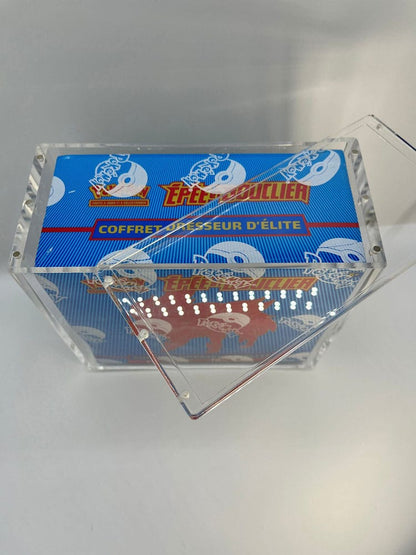 Evoretro Acryl Display Case für Booster Boxen / Elite Trainer Boxes Ver. 1 Magnetisch
