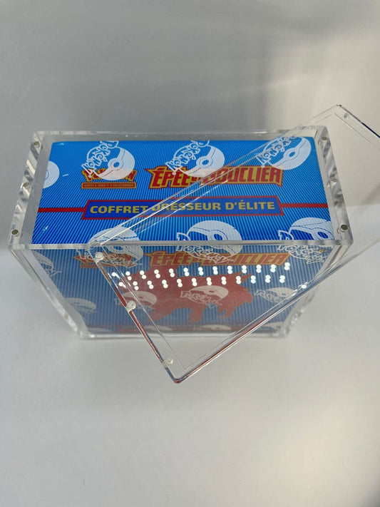 Evoretro Acryl Display Case für Booster Boxen / Elite Trainer Boxes Ver. 1 Magnetisch