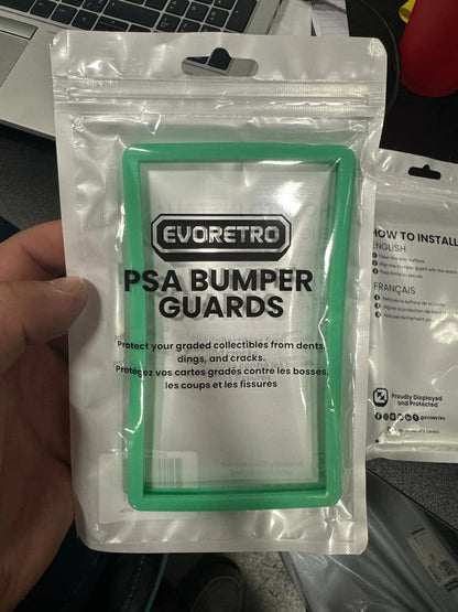 Evoretro Bumper-Schutz für PSA Slabs Mint Green
