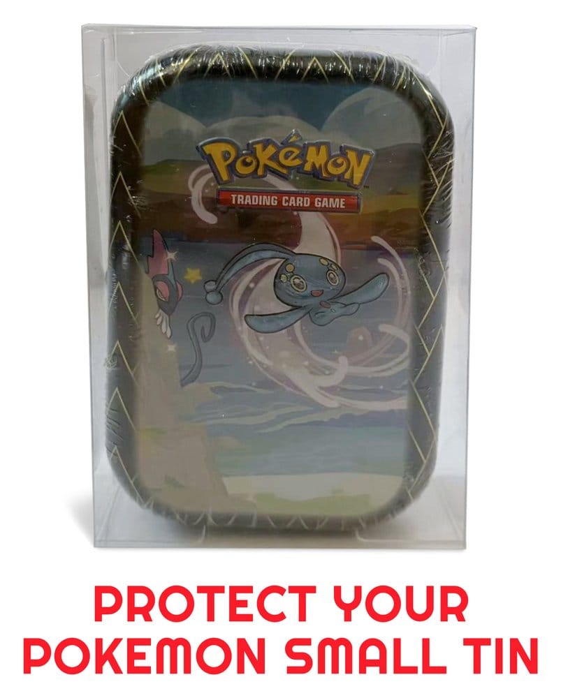 Evoretro PET Gehäuse 5er-Pack für Pokémon Small Tins 8x3x13cm
