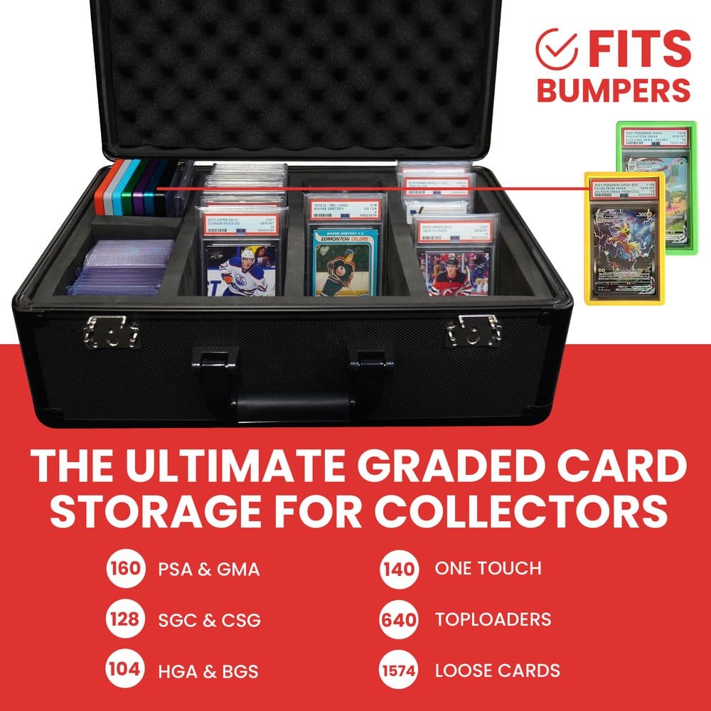 Evoretro Trading Card Aufbewahrungsbox für 120 Karten XL Grau