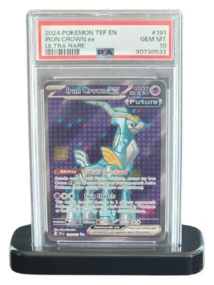 Evoretro Display Ständer für PSA & CGC Graded Card Slabs Schwarz