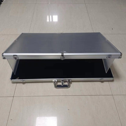 Evoretro Display Koffer 91 x 61 cm Silber
