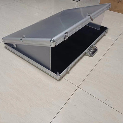 Evoretro Display Koffer 91 x 61 cm Silber