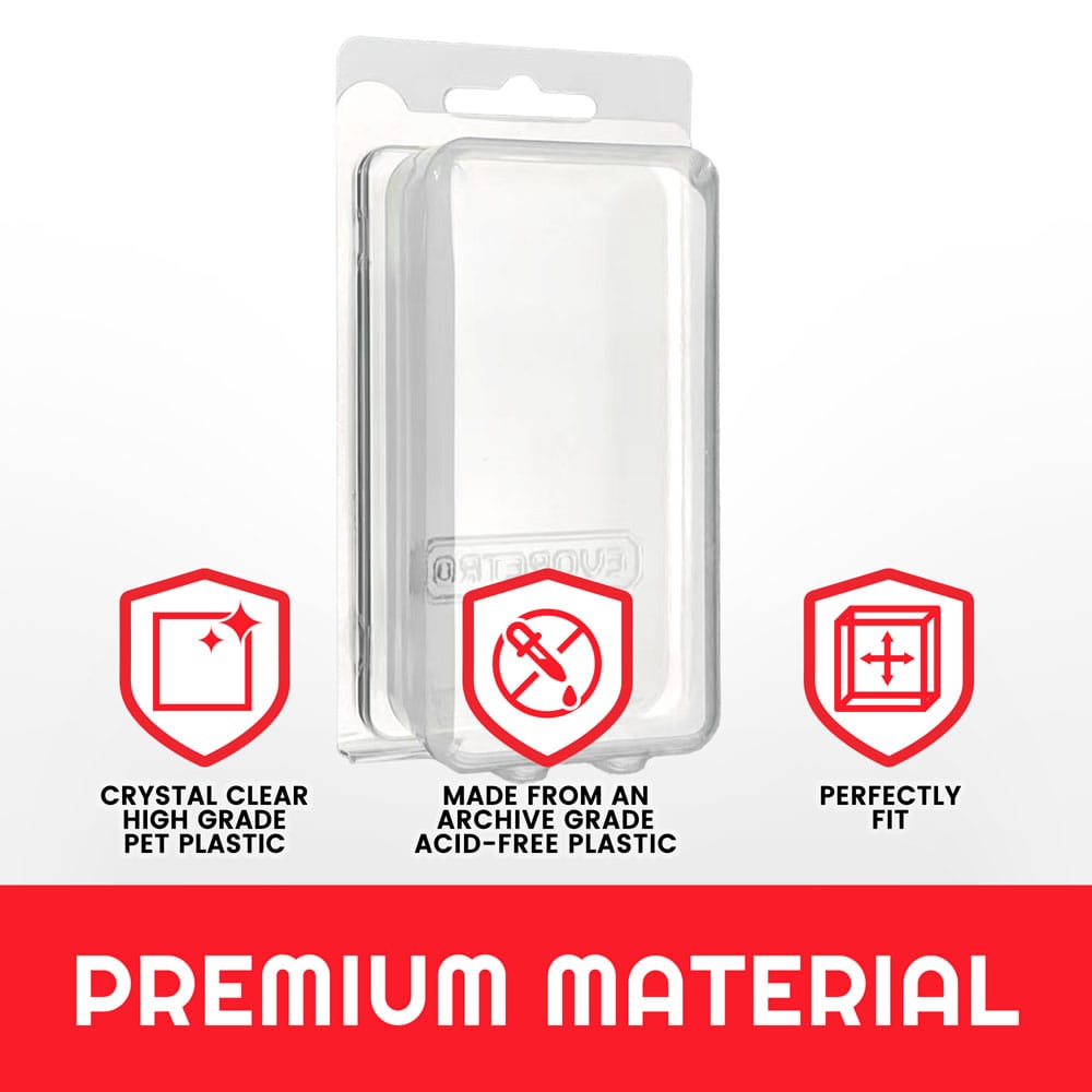 Clamshell PET Gehäuse 35er-Pack für Actionfiguren XL