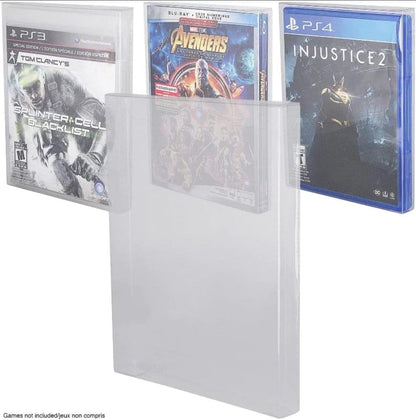 PET Gehäuse 25er-Pack für Nintendo XBOX One/PS3/PS4 Spiele