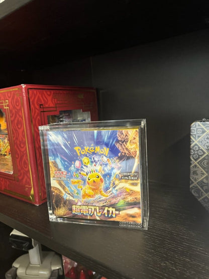 Evoretro Acryl Display Case für Pokémon Große Japanische Booster Box