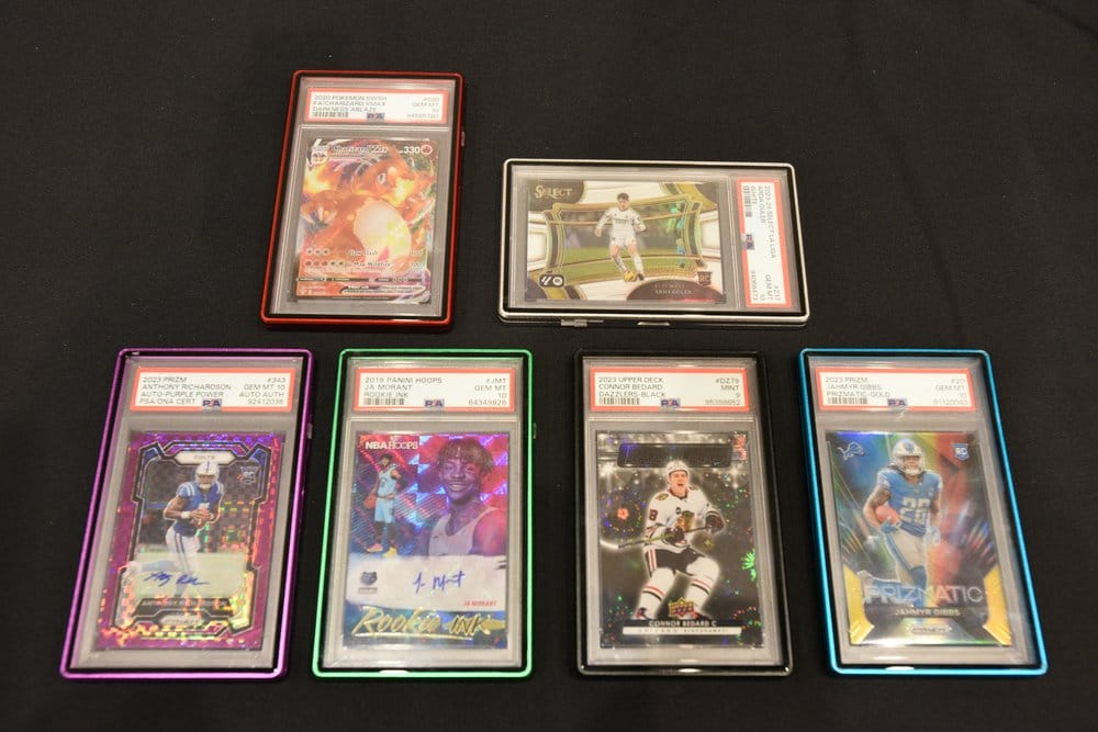 Slab-Schutzhüllen für PSA Graded Cards Schwarz