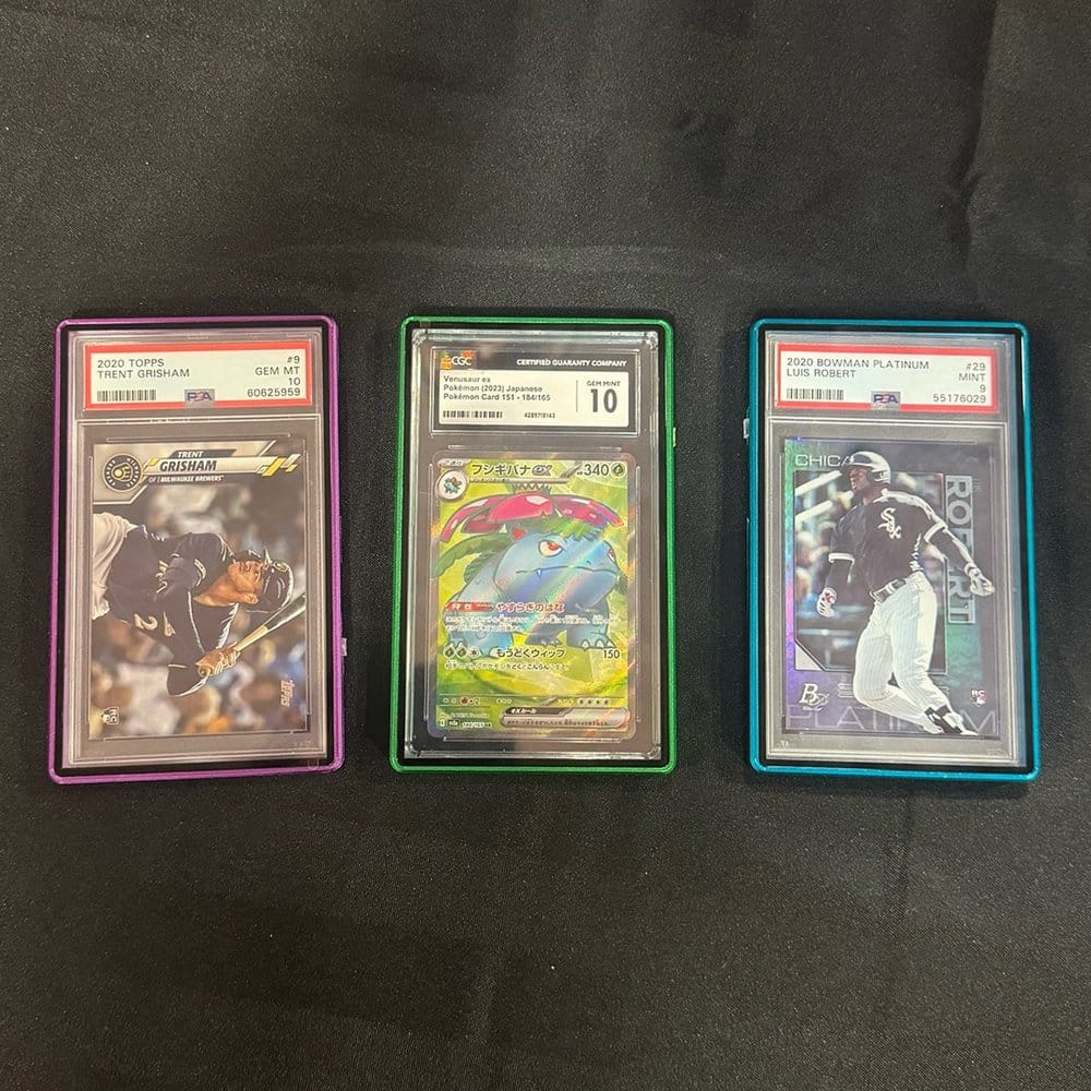 Slab-Schutzhüllen für PSA Graded Cards Schwarz