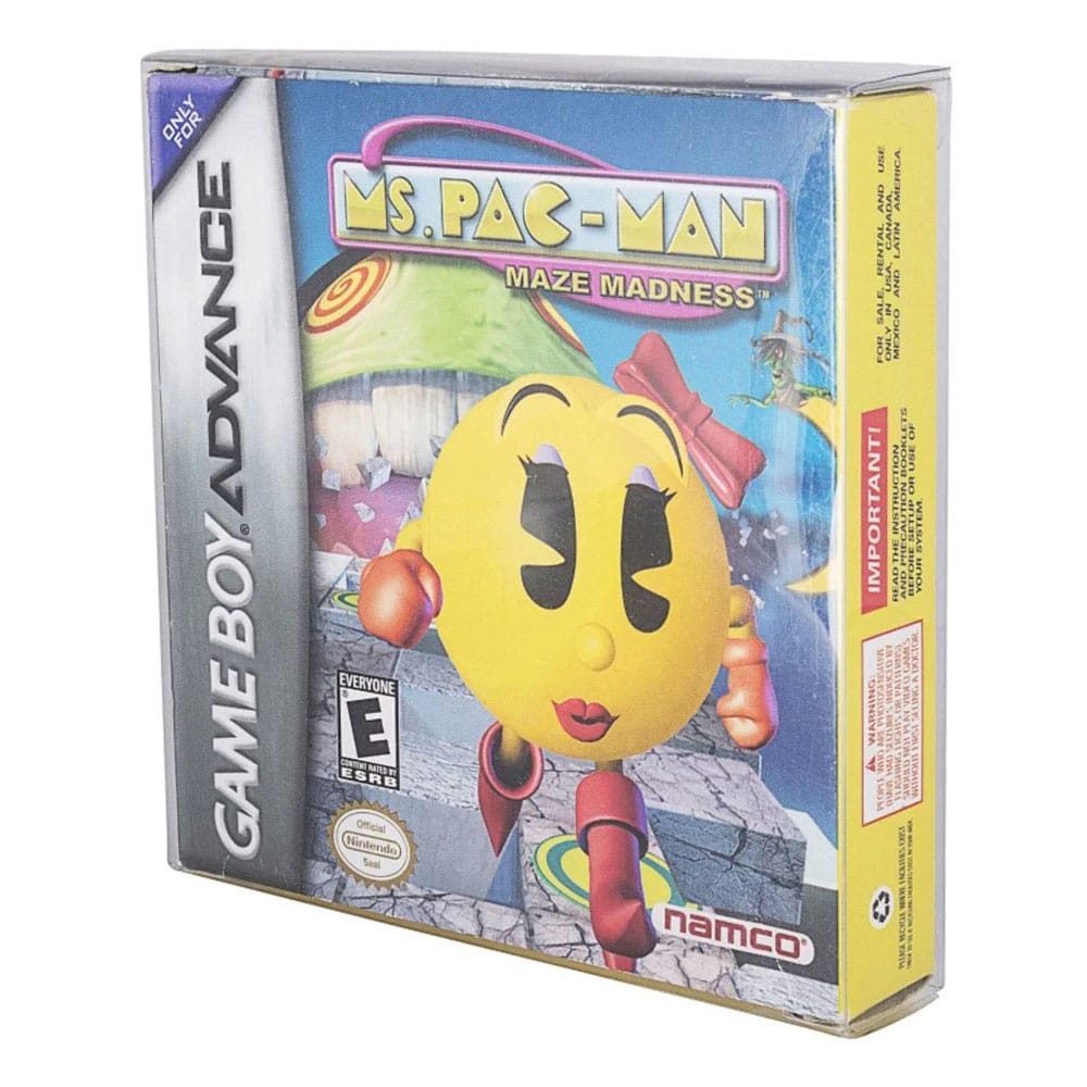 PET Gehäuse 25er-Pack für Game Boy/GBA Spiele