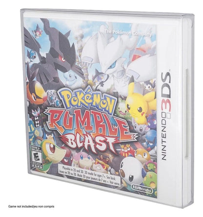 PET Gehäuse 25er-Pack für 3DS (NTSC) Spiele