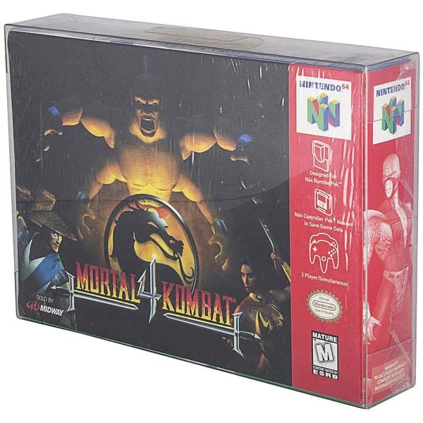 PET Gehäuse 25er-Pack für Super Nintendo/Nintendo 64/SNES/N64 Spiele