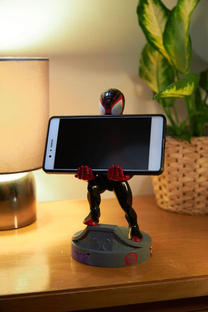 Spider-Man Cable Guys Lade-Halter Miles Morales 20 cm