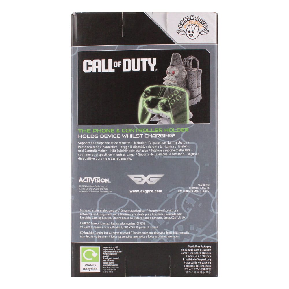Call of Duty Cable Guys Lade-Halter Toasted Monkey Bomb 20 cm