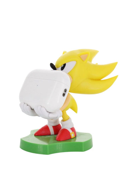 Sonic The Hedgehog Holdems Mini-Halter Super Sonic 10 cm