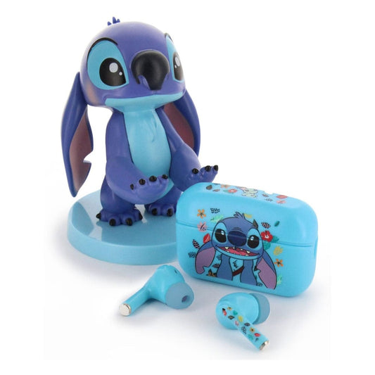 Lilo & Stitch Holdems Mini-Halter & Kabellose Kopfhörer Stitch mit TWS Buds Design 2 10 cm