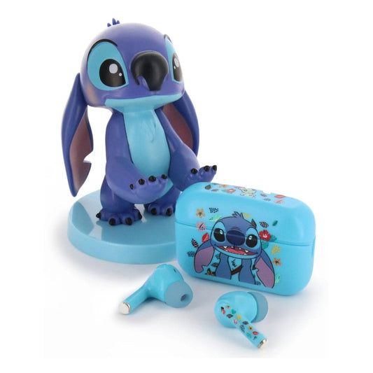 Lilo & Stitch Holdems Mini-Halter & Kabellose Kopfhörer Stitch Design 2 mit TWS Buds Pro 10 cm