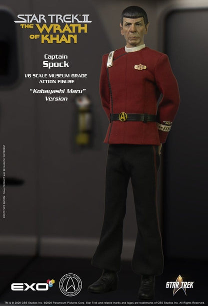 Star Trek: Der Zorn des Khan Actionfigur 1/6 Captain Spock Kobayashi Maru Version 30 cm