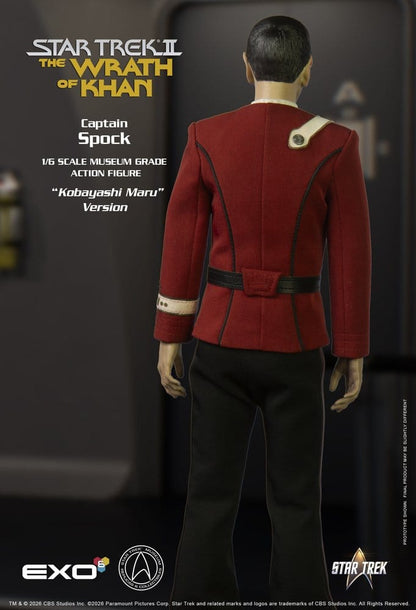 Star Trek: Der Zorn des Khan Actionfigur 1/6 Captain Spock Kobayashi Maru Version 30 cm