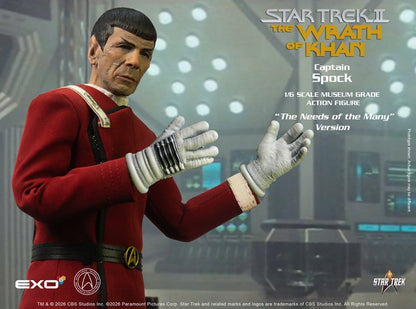 Star Trek: Der Zorn des Khan Actionfigur 1/6 Captain Spock Needs of the Many Version 30 cm