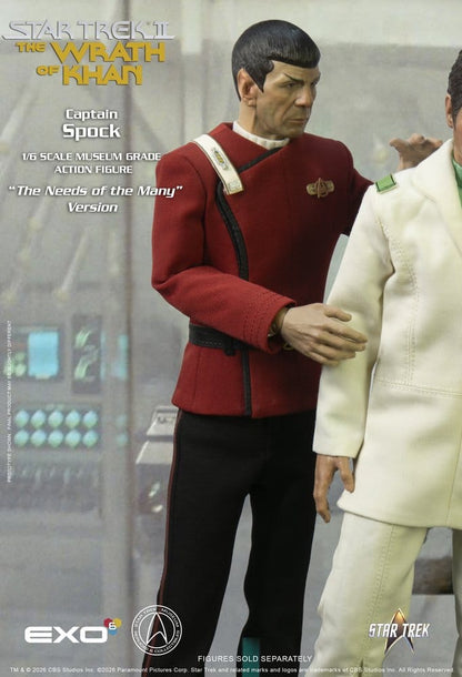 Star Trek: Der Zorn des Khan Actionfigur 1/6 Captain Spock Needs of the Many Version 30 cm