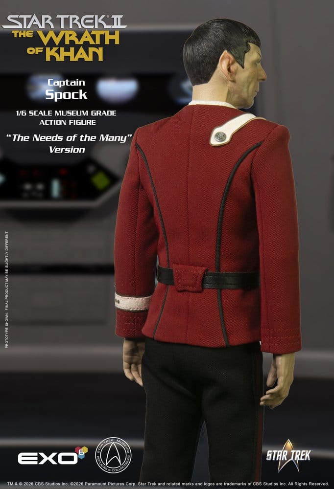 Star Trek: Der Zorn des Khan Actionfigur 1/6 Captain Spock Needs of the Many Version 30 cm