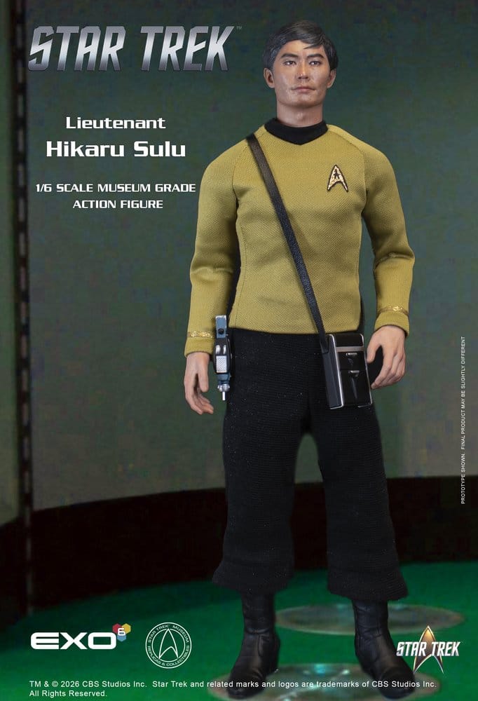 Star Trek: Die Original-Serie Actionfigur 1/6 Lt. Sulu 30 cm
