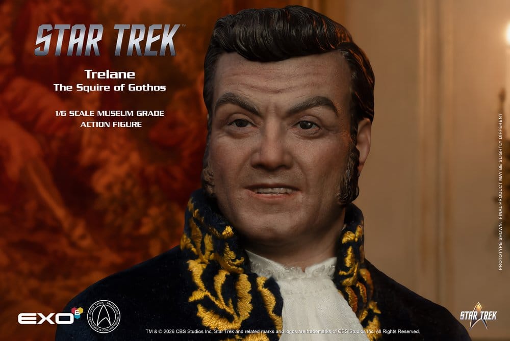 Raumschiff Enterprise Actionfigur 1/6 Trelane, The Squire of Gothos 29 cm