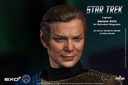 Raumschiff Enterprise Actionfigur 1/6 Captain James T. Kirk (Romulan Disguise) 29 cm