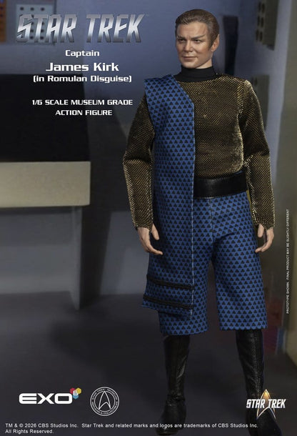 Raumschiff Enterprise Actionfigur 1/6 Captain James T. Kirk (Romulan Disguise) 29 cm