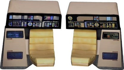 Star Trek: The Next Generation Replik 1/6 Enterprise-D Bridge Consoles Set