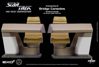 Star Trek: The Next Generation Replik 1/6 Enterprise-D Bridge Consoles Set