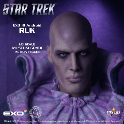 Star Trek: Raumschiff Enterprise Actionfigur 1/6 Ruk EXO III Android 33 cm