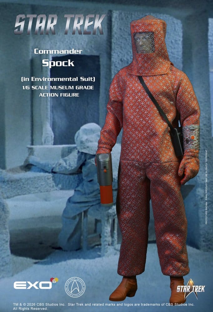 Raumschiff Enterprise Actionfigur 1/6 Spock (im Schutzanzug) 30 cm