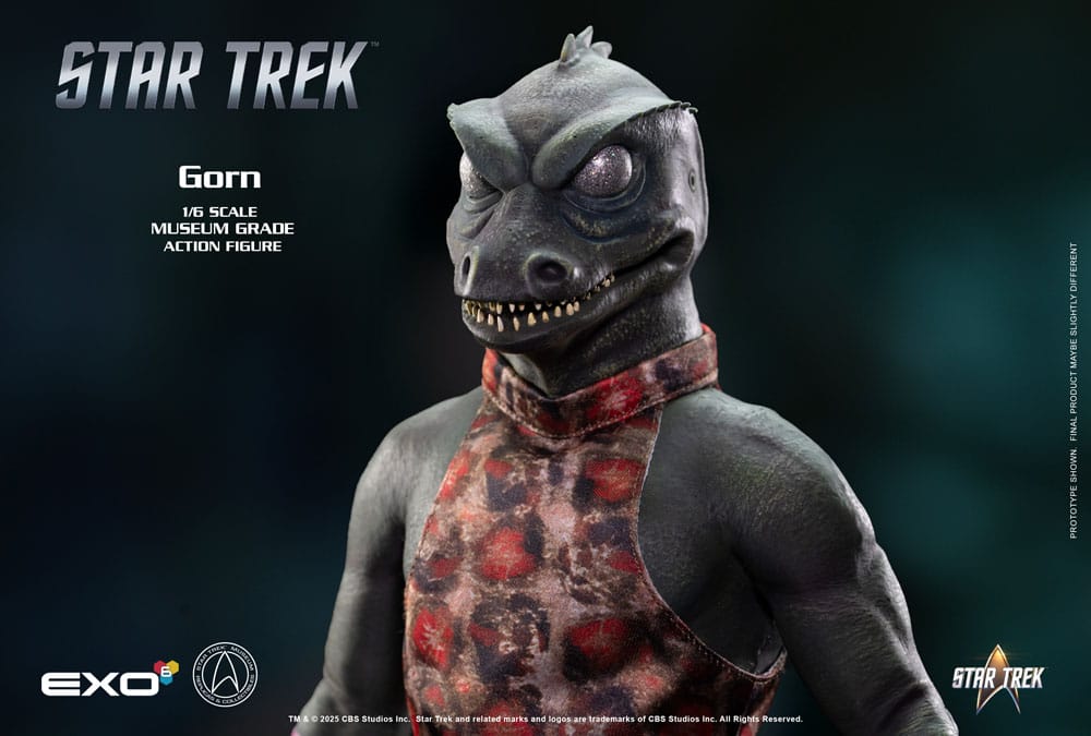 Raumschiff Enterprise Actionfigur 1/6 Gorn 31 cm