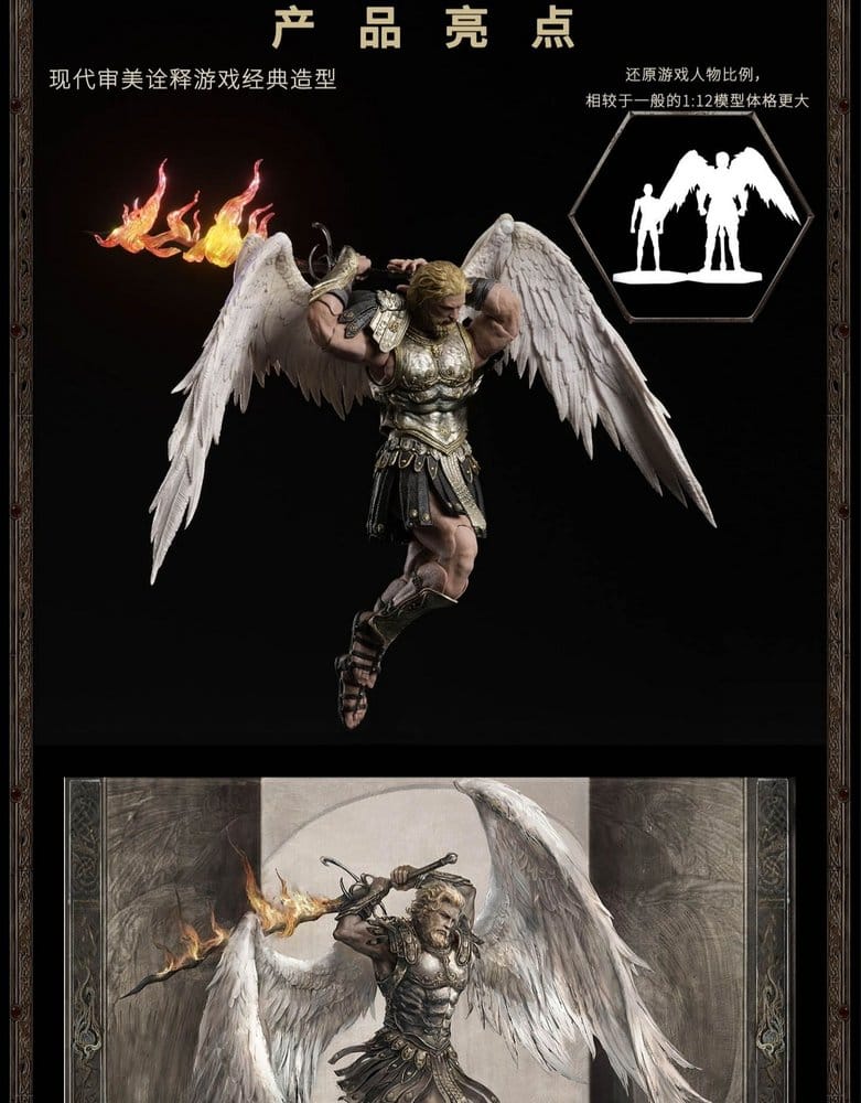 Heroes of Might and Magic III Actionfigur 1/12 Archangel (Deluxe Version) 15 cm