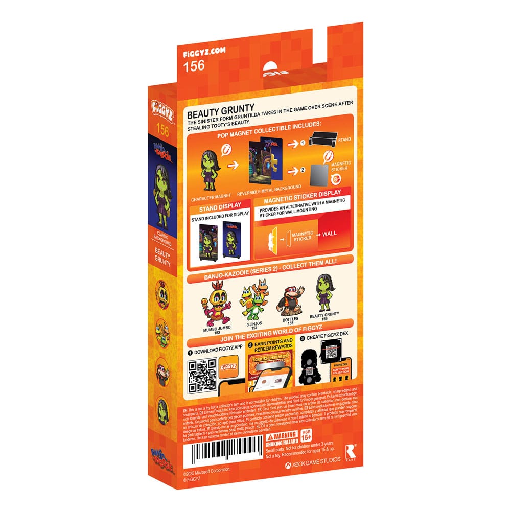 Banjo-Kazooie FiGGYZ Magnet-Sammelfigur Beauty Grunty 11 cm