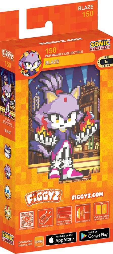 Sonic the Hedgehog (Modern) FiGGYZ Magnet-Sammelfigur Blaze the Cat 11 cm