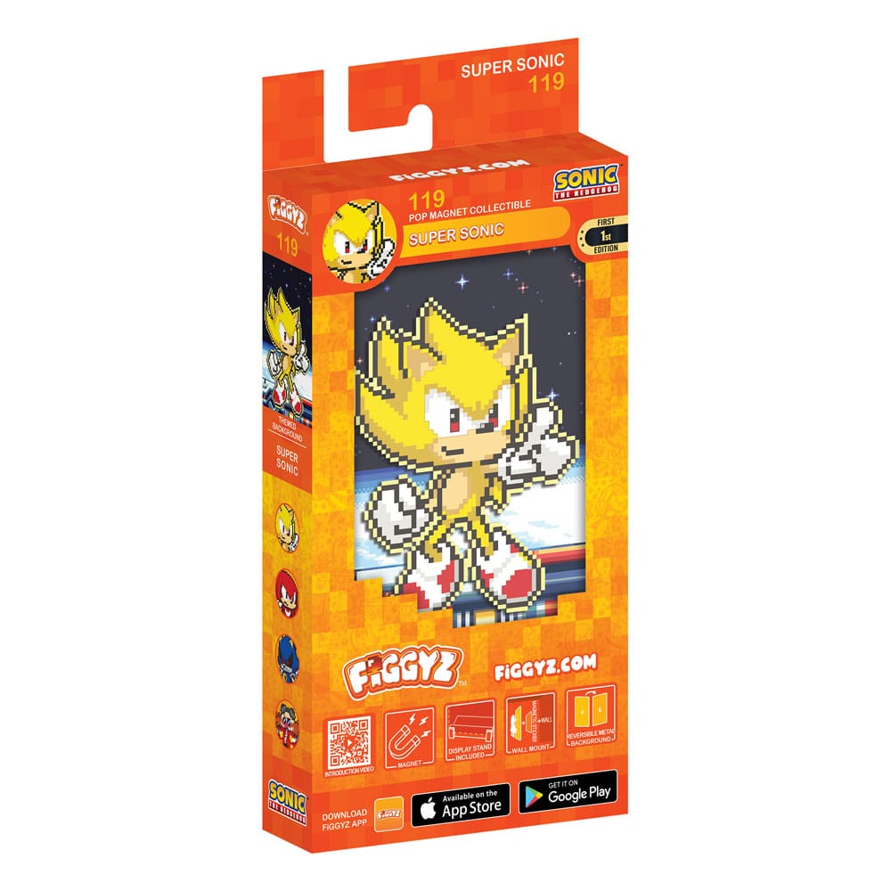 Sonic the Hedgehog (Modern) FiGGYZ Magnet-Sammelfigur Super Sonic 11 cm